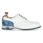 Asti Mosaic women's spikeless leather golf shoe