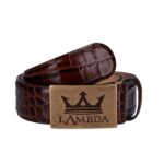 Bari Brown Croco – Lambda Golf