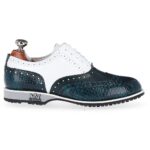 Asti Petrol women's spikeless leather golf shoe