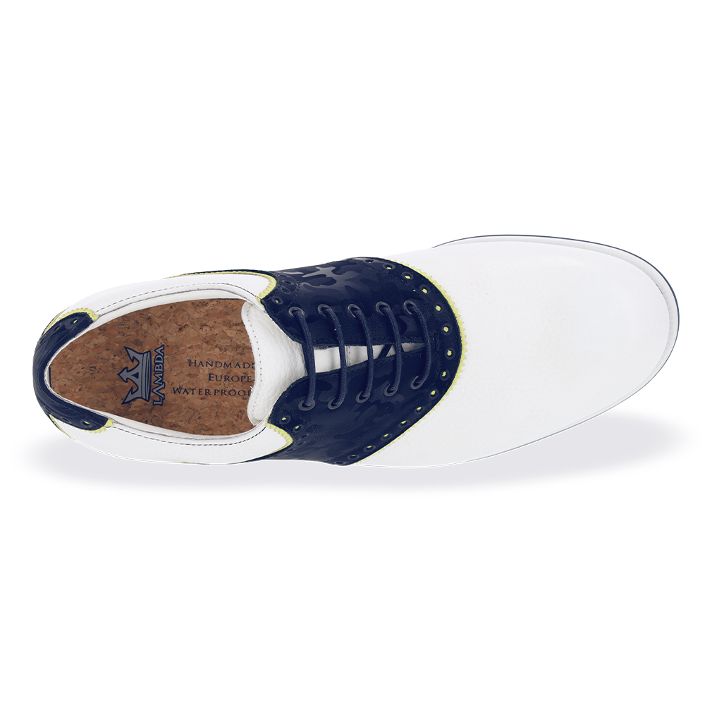 Ferrara White & Blue Camo • Lambda Golf ®