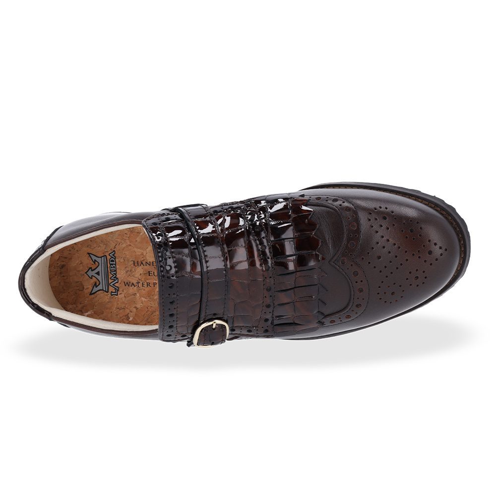 Monaco golf shoe seen from above